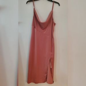 NWT D&M Satiny Slip Dress
